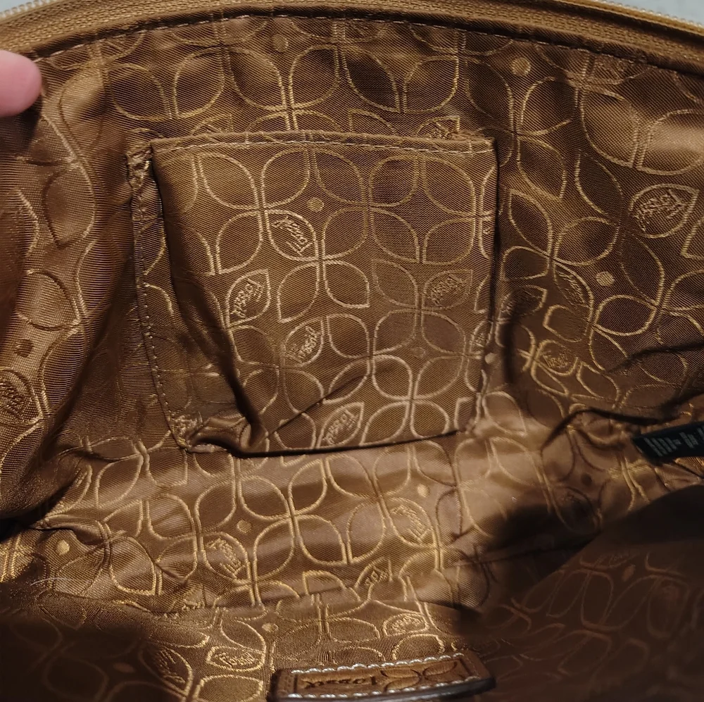 Fossil Unique Leather Patchwork Purse